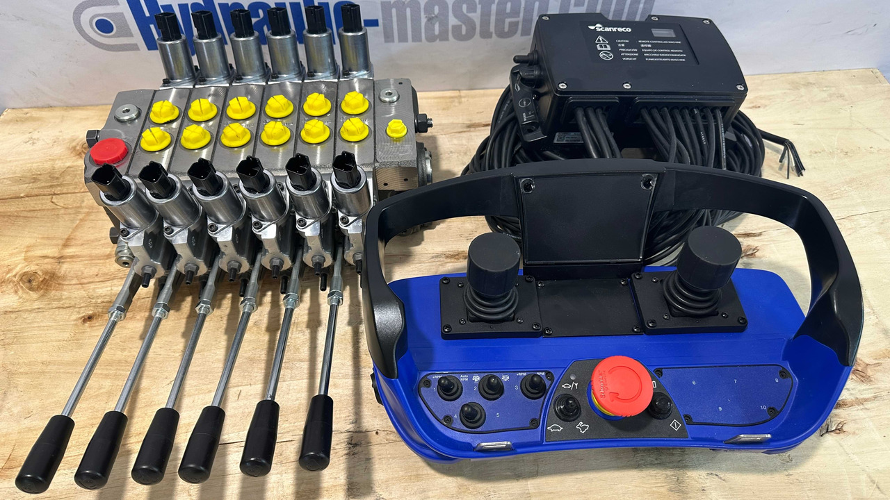 Set Scanreco RC400 with Walvoil DPX100 Komatsu Forest, Ponsse, Fassi, Palfinger - Skovvogn: billede 2 Set Scanreco RC400 with Walvoil DPX100 Komatsu Forest, Ponsse, Fassi, Palfinger - Skovvogn: billede 2