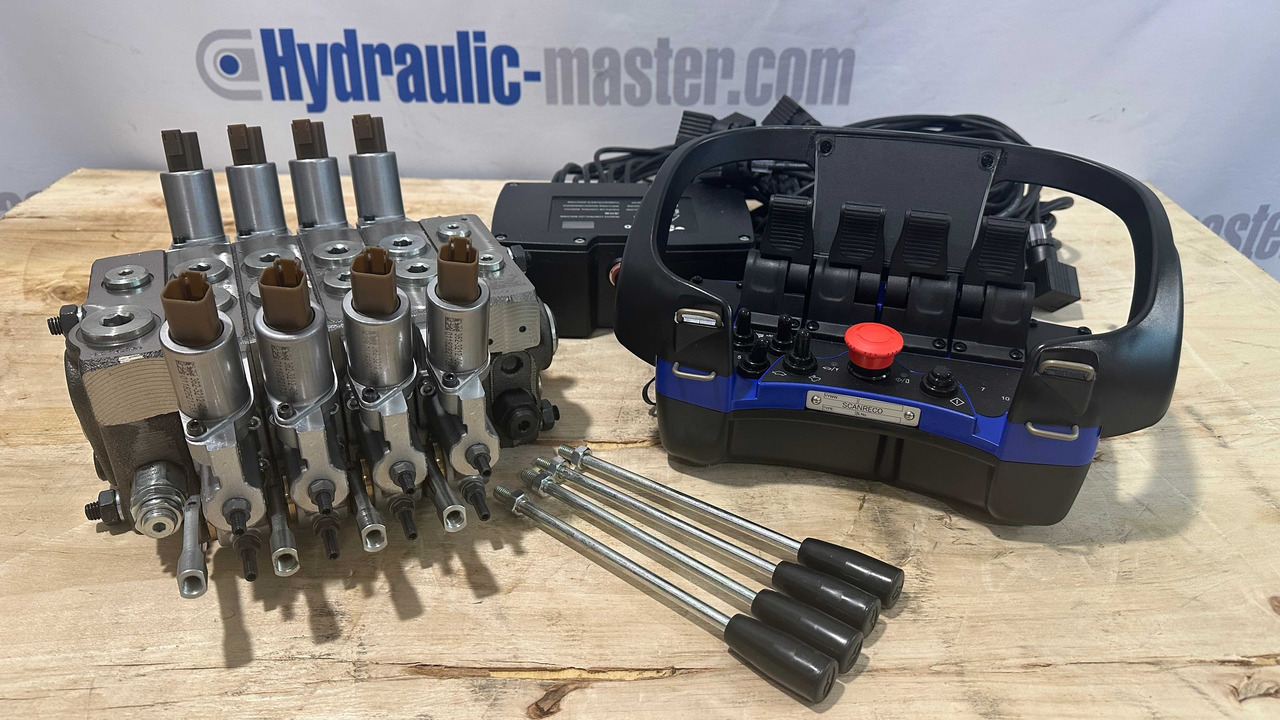 Set Scanreco RC400 with Walvoil DPX100 Liebherr, PM Group, Effer, Hiab - Stubfræser: billede 2 Set Scanreco RC400 with Walvoil DPX100 Liebherr, PM Group, Effer, Hiab - Stubfræser: billede 2