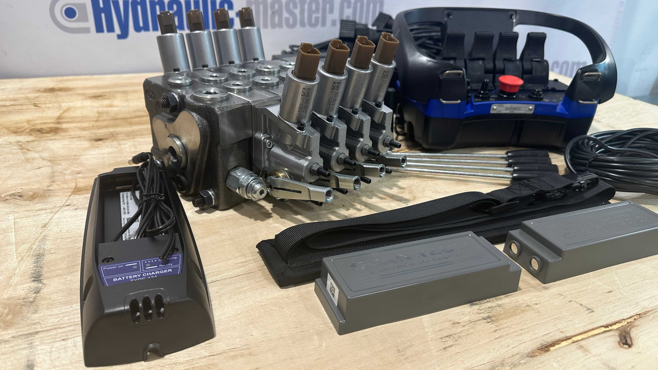 Set Scanreco RC400 with Walvoil DPX100 Liebherr, PM Group, Effer, Hiab - Stubfræser: billede 4 Set Scanreco RC400 with Walvoil DPX100 Liebherr, PM Group, Effer, Hiab - Stubfræser: billede 4