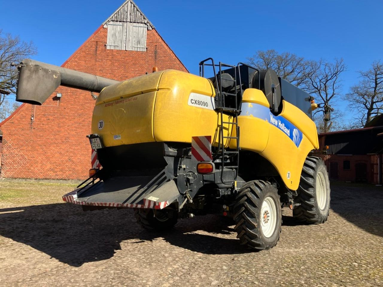 New Holland CX 8090 ALLRAD - Mejetærsker: billede 4 New Holland CX 8090 ALLRAD - Mejetærsker: billede 4
