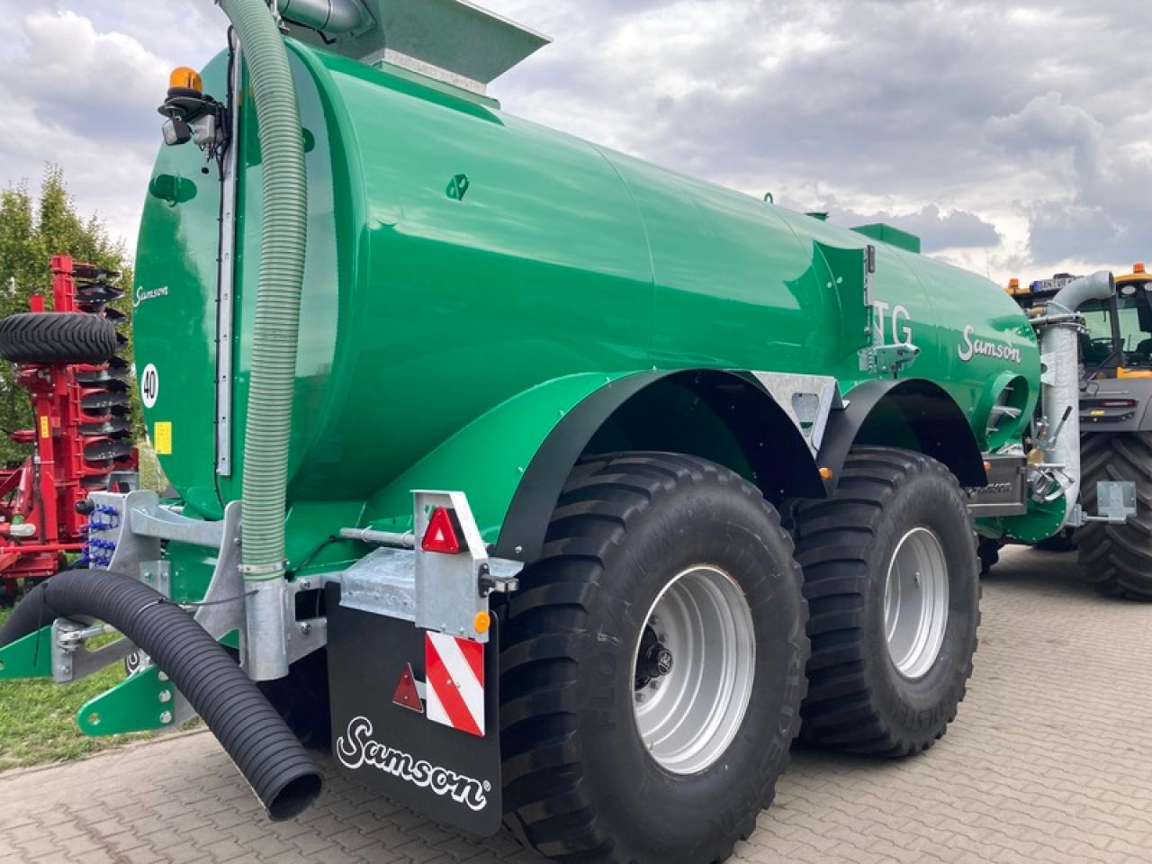 Samson TG 18 + VOGELSANG BLACK BIRD 15 - Gyllevogn: billede 2 Samson TG 18 + VOGELSANG BLACK BIRD 15 - Gyllevogn: billede 2