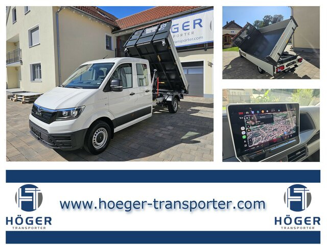 MAN TGE 3.140 Doka L4 Dreiseitenkipper Facelift - Ladbil med tip, Mandskabsbil: billede 1 MAN TGE 3.140 Doka L4 Dreiseitenkipper Facelift - Ladbil med tip, Mandskabsbil: billede 1