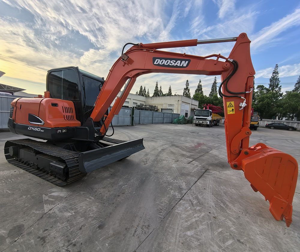 Doosan Dx60 Crawler Excavator - Bæltegravemaskine: billede 2 Doosan Dx60 Crawler Excavator - Bæltegravemaskine: billede 2