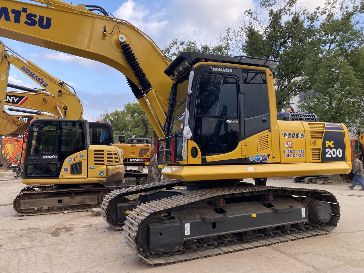Komatsu PC200-8 Excavator - Bæltegravemaskine: billede 5 Komatsu PC200-8 Excavator - Bæltegravemaskine: billede 5