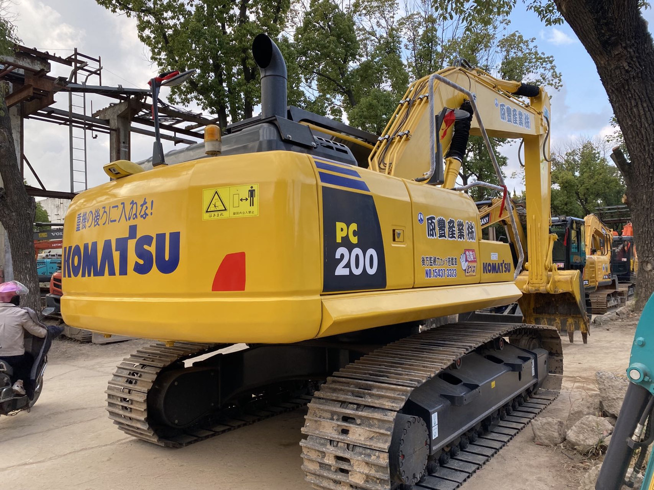 Komatsu PC200-8 Excavator - Bæltegravemaskine: billede 4 Komatsu PC200-8 Excavator - Bæltegravemaskine: billede 4