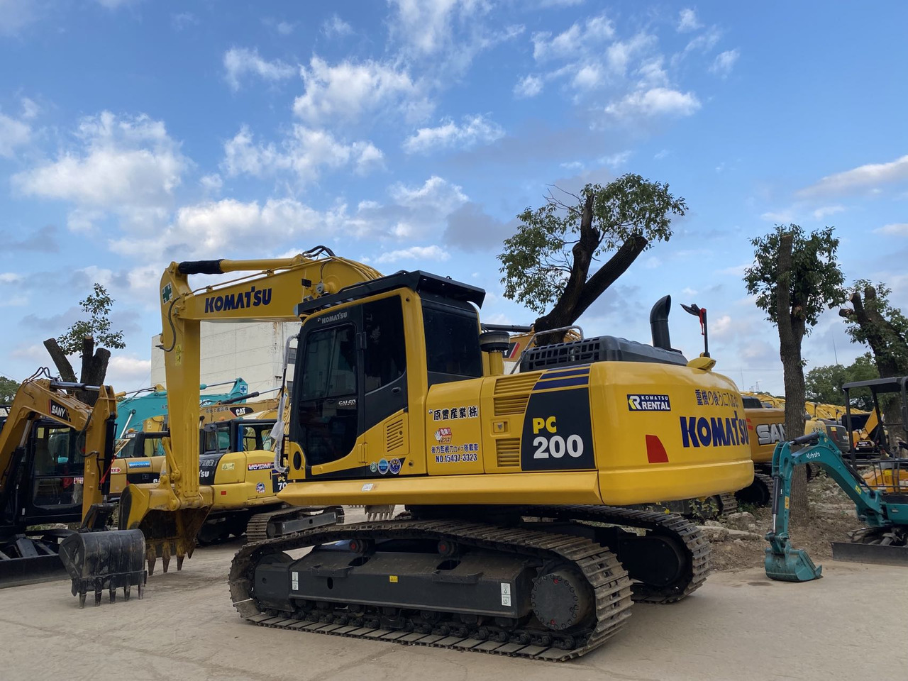 Komatsu PC200-8 Excavator - Bæltegravemaskine: billede 2 Komatsu PC200-8 Excavator - Bæltegravemaskine: billede 2