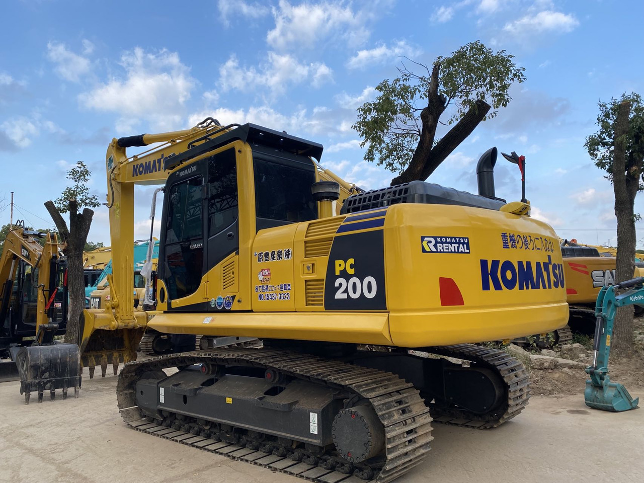 Komatsu PC200-8 Excavator - Bæltegravemaskine: billede 2 Komatsu PC200-8 Excavator - Bæltegravemaskine: billede 2