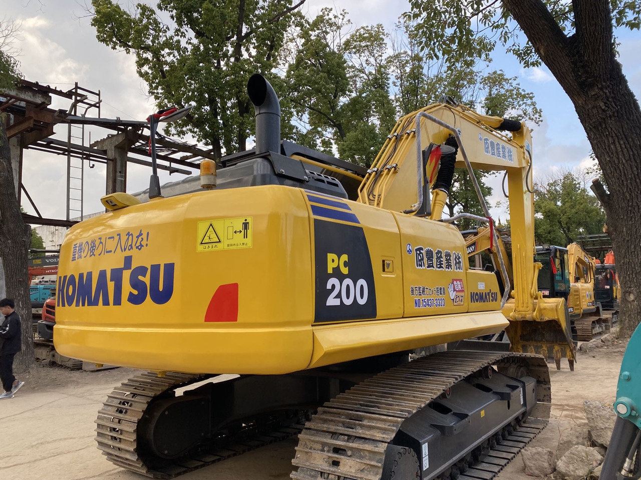Komatsu PC200-8 Excavator - Bæltegravemaskine: billede 3 Komatsu PC200-8 Excavator - Bæltegravemaskine: billede 3