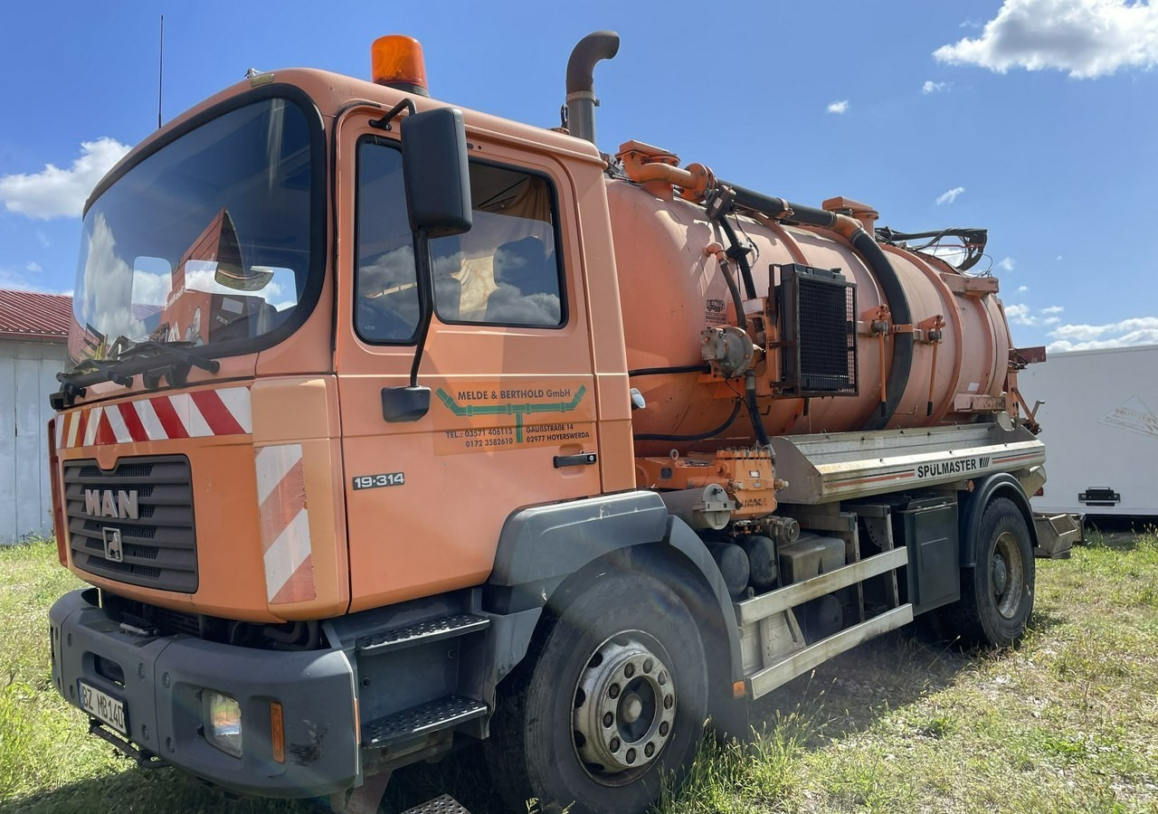MAN Inny MAN Man 19-314 Wuko asenizacyjny kanalizacja - Slamsugemaskine: billede 3 MAN Inny MAN Man 19-314 Wuko asenizacyjny kanalizacja - Slamsugemaskine: billede 3