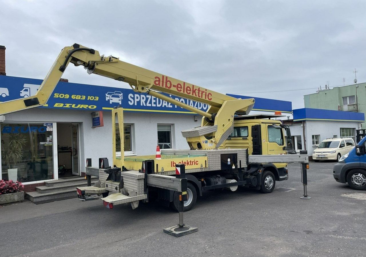 MAN Inny MAN Man TGL 8.180 Podnośnik koszowy 27m RUTHMANN T270 Zwyżka 2008 - Lastbil med mandskabslift: billede 2 MAN Inny MAN Man TGL 8.180 Podnośnik koszowy 27m RUTHMANN T270 Zwyżka 2008 - Lastbil med mandskabslift: billede 2