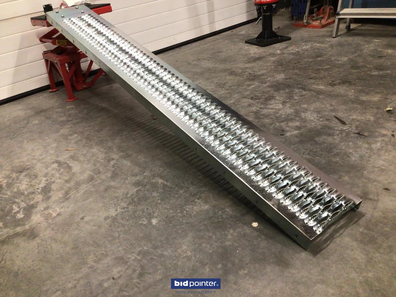 HH Metalen oprijplank - Læsserampe: billede 1 HH Metalen oprijplank - Læsserampe: billede 1