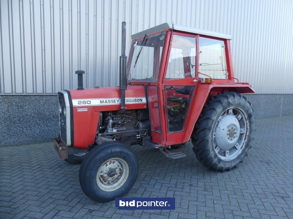 Massey Ferguson 260 with 4226 Hours and powersteering - Traktor: billede 1 Massey Ferguson 260 with 4226 Hours and powersteering - Traktor: billede 1