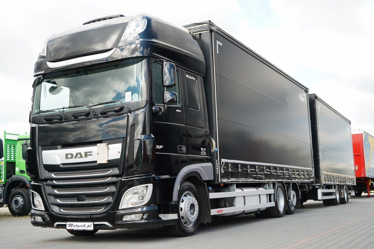 DAF XF 480 / I PARK-COOL / ZESTAW TANDEM / 120 M3 / - Lastbil med presenning: billede 2 DAF XF 480 / I PARK-COOL / ZESTAW TANDEM / 120 M3 / - Lastbil med presenning: billede 2