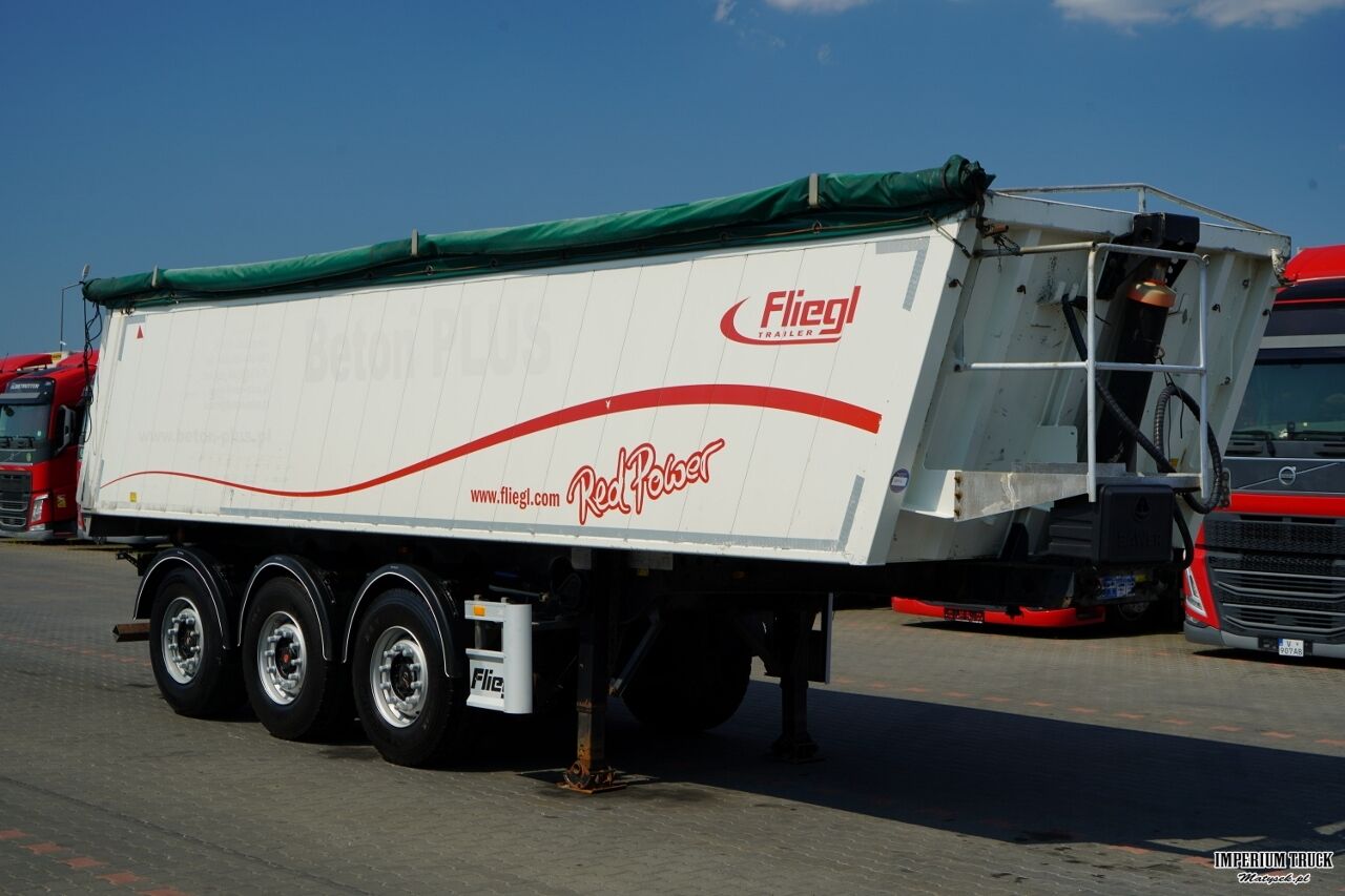 FLIEGL / WYWROTKA 28 m3 / OŚ PODNOSZONA / SAF / WAGA: 5 300 KG / - Tipvogn sættevogn: billede 1 FLIEGL / WYWROTKA 28 m3 / OŚ PODNOSZONA / SAF / WAGA: 5 300 KG / - Tipvogn sættevogn: billede 1