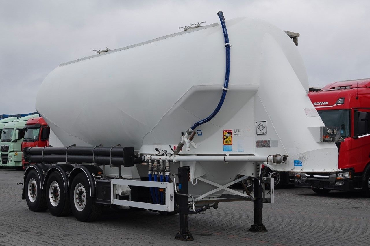 Feldbinder CEMENTONACZEPA / 2 KOMORY / 37 000 L / SILOS / D - Silotrailer: billede 5 Feldbinder CEMENTONACZEPA / 2 KOMORY / 37 000 L / SILOS / D - Silotrailer: billede 5