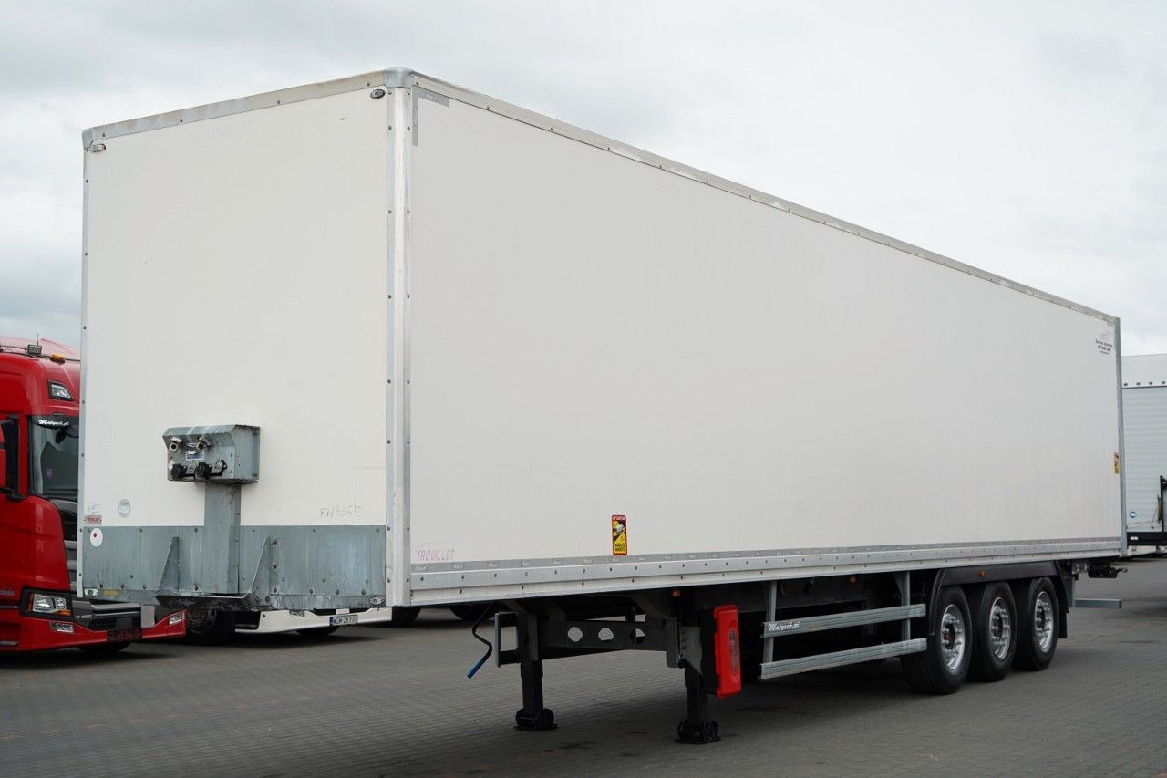 Frühauf TROUILLET / KONTENER / KOFFER / DWIE OSIE PODNO - Kølevogn sættevogn: billede 1 Frühauf TROUILLET / KONTENER / KOFFER / DWIE OSIE PODNO - Kølevogn sættevogn: billede 1