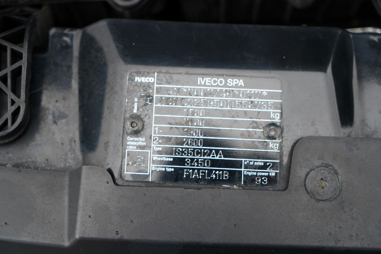 Kølebil Iveco DAILY 35.120 / CHŁODNIA LAMBERET / AGREGAT CARRI: billede 18 Kølebil Iveco DAILY 35.120 / CHŁODNIA LAMBERET / AGREGAT CARRI: billede 18