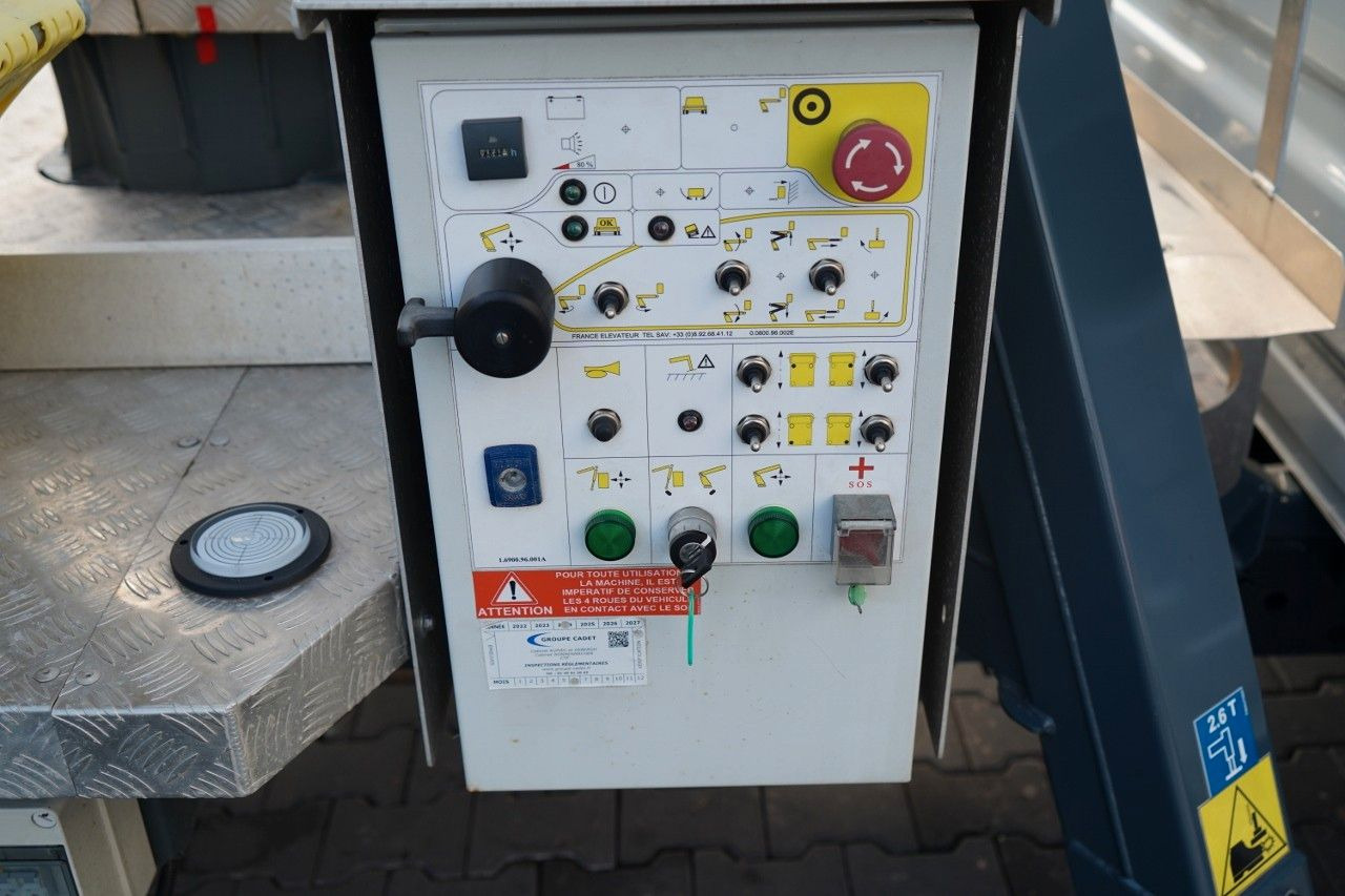 Lastbil med mandskabslift Iveco DAILY 35-140 / ZWYŻKA / PODNOŚNIK KOSZOWY FRANCE: billede 15