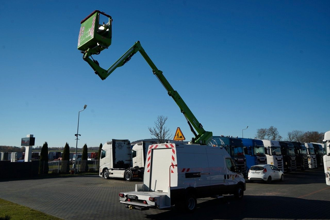 Iveco DAILY 70-180 / PODNOŚNIK KOSZOWY - 16 m / BLASZ - Lastbil med mandskabslift: billede 5 Iveco DAILY 70-180 / PODNOŚNIK KOSZOWY - 16 m / BLASZ - Lastbil med mandskabslift: billede 5