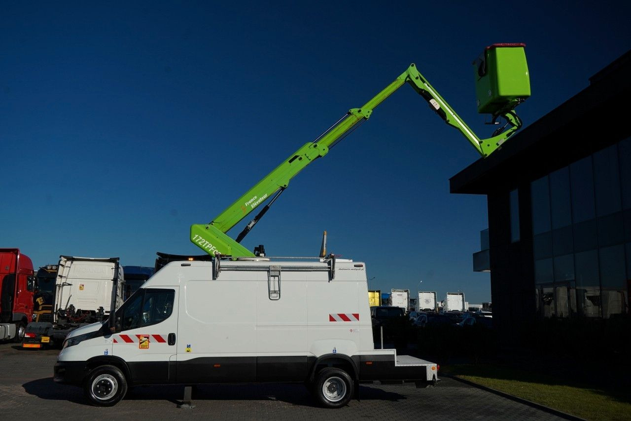 Iveco DAILY 70-180 / PODNOŚNIK KOSZOWY - 16 m / BLASZ - Lastbil med mandskabslift: billede 4 Iveco DAILY 70-180 / PODNOŚNIK KOSZOWY - 16 m / BLASZ - Lastbil med mandskabslift: billede 4