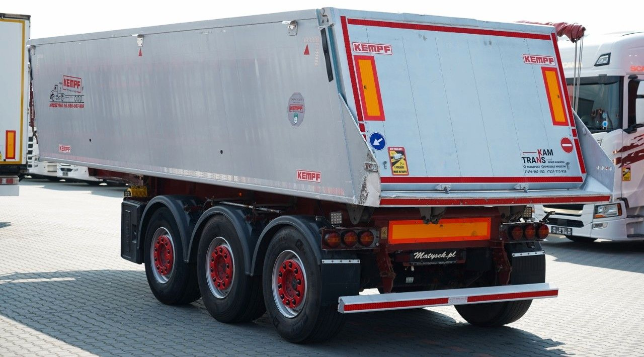 Kempf WYWROTKA / ALUMINIOWA / 25 m3 / OSIE MERCEDES / - Tipvogn sættevogn: billede 4 Kempf WYWROTKA / ALUMINIOWA / 25 m3 / OSIE MERCEDES / - Tipvogn sættevogn: billede 4