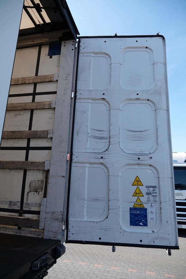Gardintrailer Krone FIRANKA / 2021 ROK / KOSZ NA PALETY / 2 OSIE POD: billede 10