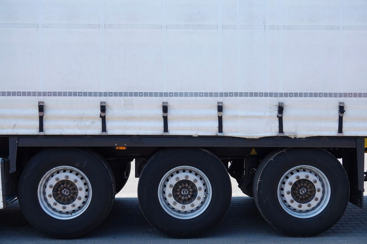 Gardintrailer Krone FIRANKA / 2021 ROK / KOSZ NA PALETY / 2 OSIE POD: billede 17