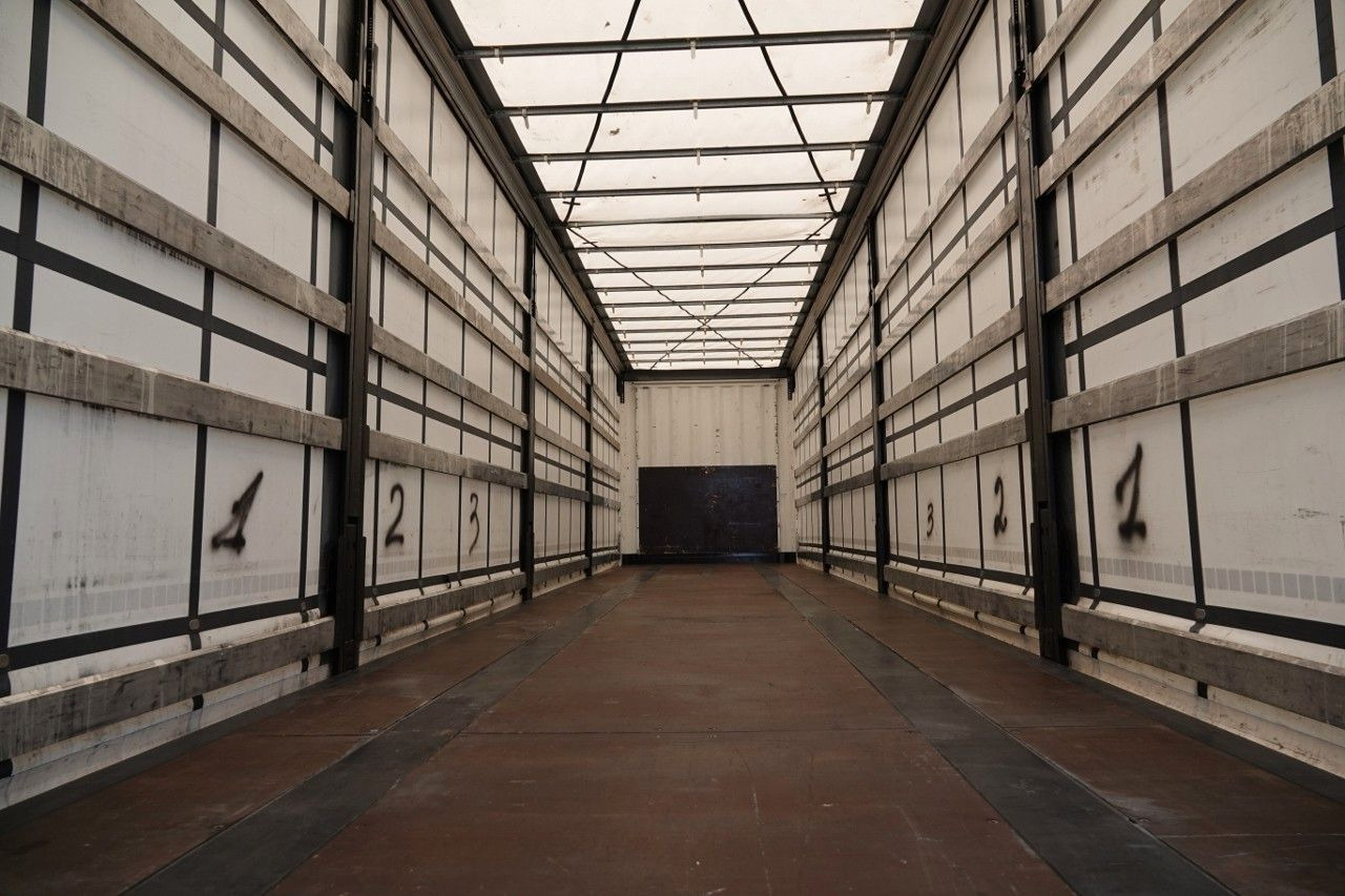 Gardintrailer Krone FIRANKA / 2021 ROK / KOSZ NA PALETY / 2 OSIE POD: billede 11