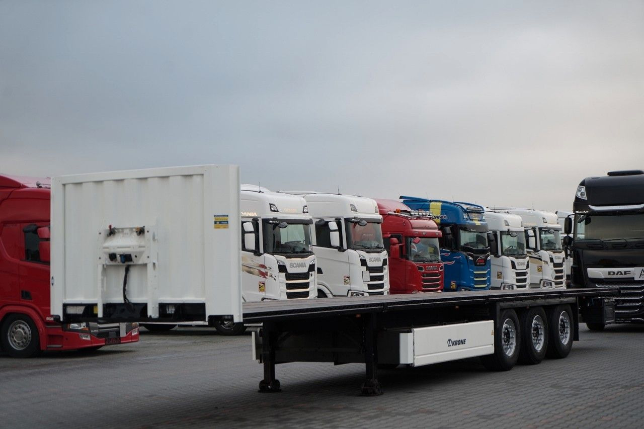 Krone NACZEPA PLATFORMA / OŚ PODNOSZONA / KOSZ NA PAL - Åben sættevogn: billede 2 Krone NACZEPA PLATFORMA / OŚ PODNOSZONA / KOSZ NA PAL - Åben sættevogn: billede 2