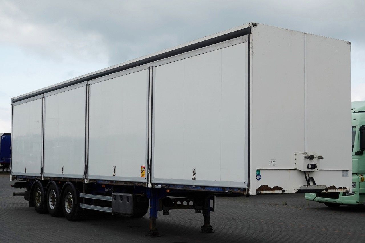 LeciTrailer LECITRAILER / KONTENER / KOFFER / OTWIERANE BOKI - Kølevogn sættevogn: billede 1 LeciTrailer LECITRAILER / KONTENER / KOFFER / OTWIERANE BOKI - Kølevogn sættevogn: billede 1