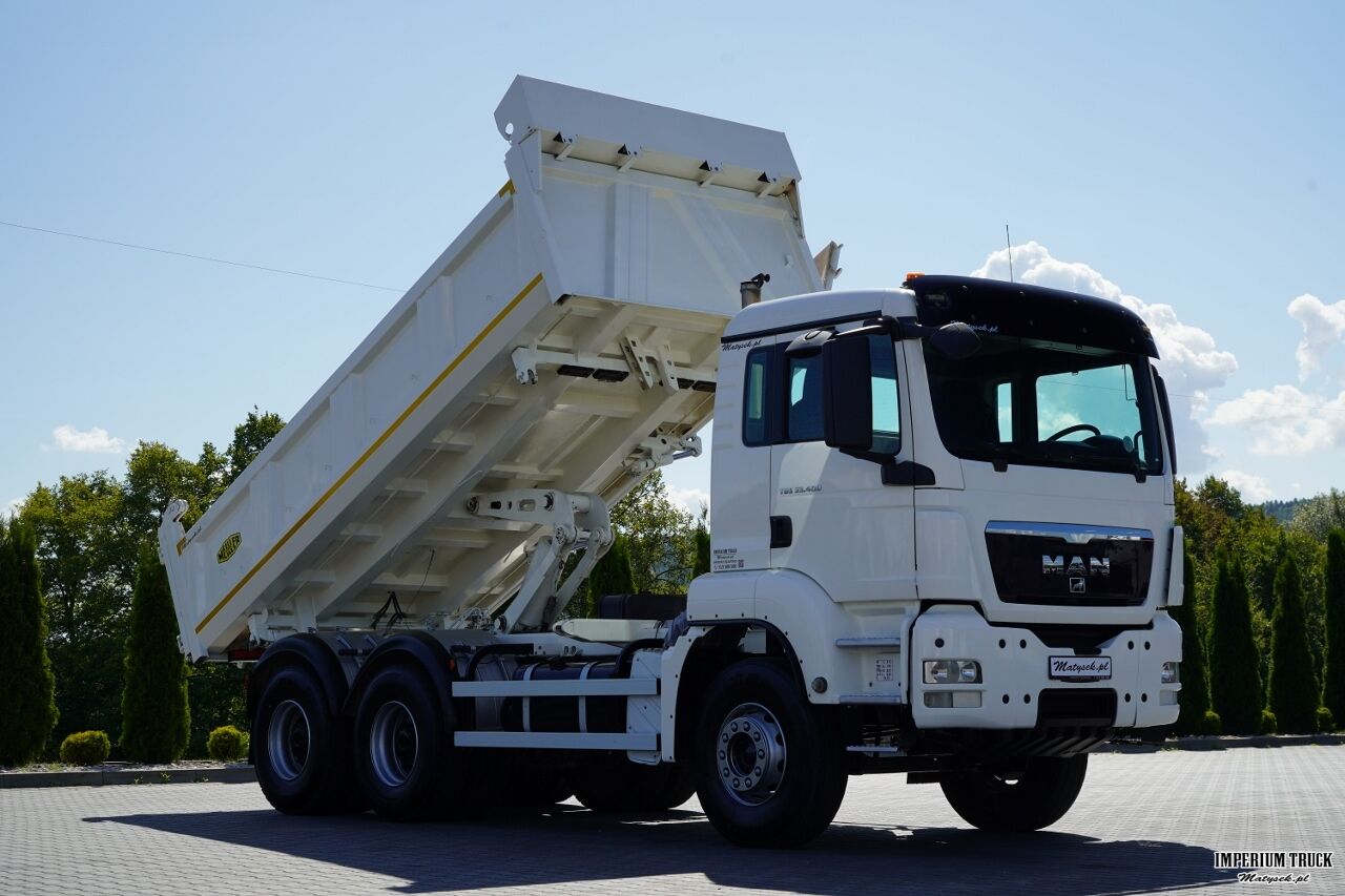 MAN TGS 33.400 / 6X4 / 2 STRONNA WYWROTKA / HYDROBURTA / BORDMATIC / MEILLER KIPPER / EURO 5 - Tipvogn lastbil: billede 4 MAN TGS 33.400 / 6X4 / 2 STRONNA WYWROTKA / HYDROBURTA / BORDMATIC / MEILLER KIPPER / EURO 5 - Tipvogn lastbil: billede 4