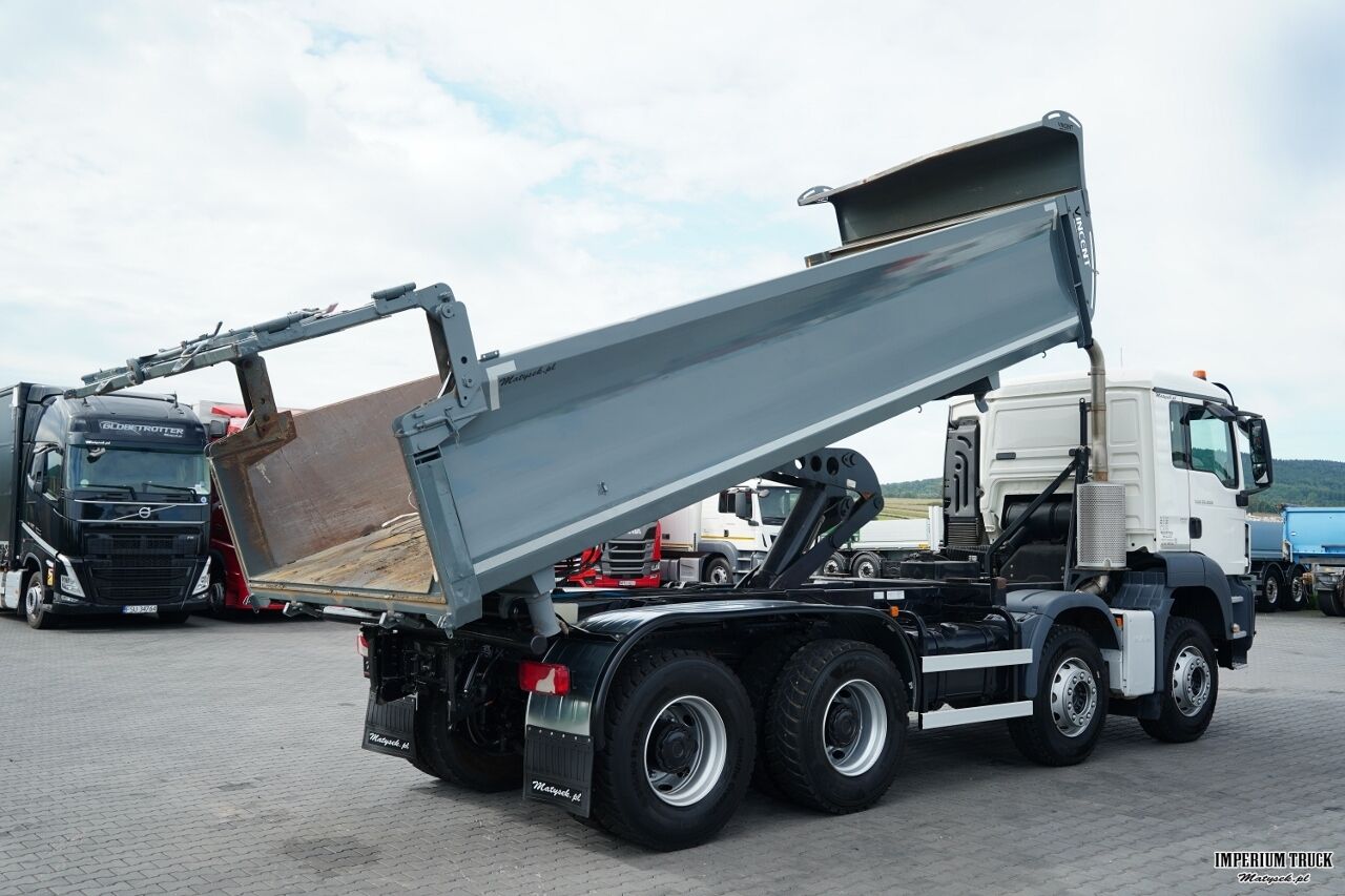 MAN TGS 35.420 / 8X4 / WYWROTKA 2 STRONNA - 6 M / HYDROBURTA / BORDMATIC / VINCENT / EURO 6 - Tipvogn lastbil: billede 4 MAN TGS 35.420 / 8X4 / WYWROTKA 2 STRONNA - 6 M / HYDROBURTA / BORDMATIC / VINCENT / EURO 6 - Tipvogn lastbil: billede 4