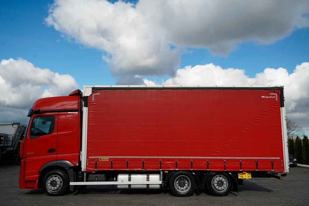 Mercedes-Benz ACTROS 2545 / SOLÓWKA / 6x2 / OŚ PODNOSZONA / B - Lastbil med presenning: billede 2 Mercedes-Benz ACTROS 2545 / SOLÓWKA / 6x2 / OŚ PODNOSZONA / B - Lastbil med presenning: billede 2