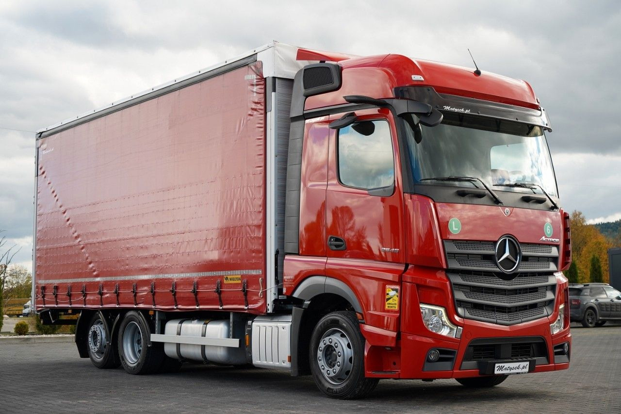 Mercedes-Benz ACTROS 2545 / SOLÓWKA / 6x2 / OŚ PODNOSZONA / B - Lastbil med presenning: billede 5 Mercedes-Benz ACTROS 2545 / SOLÓWKA / 6x2 / OŚ PODNOSZONA / B - Lastbil med presenning: billede 5