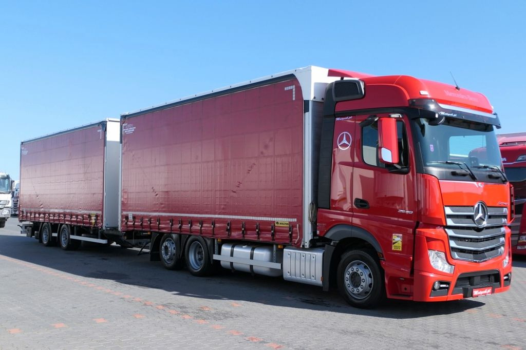 Mercedes-Benz ACTROS 2548/JUMBO TRUCK 120 M3/VEHICULAR/I-COOL - Lastbil med presenning: billede 4 Mercedes-Benz ACTROS 2548/JUMBO TRUCK 120 M3/VEHICULAR/I-COOL - Lastbil med presenning: billede 4