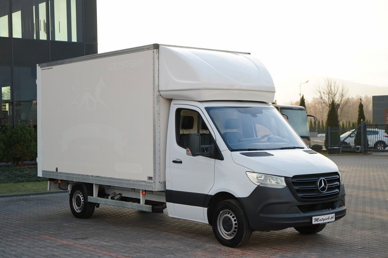 Mercedes-Benz SPRINTER / KONTENER / 2019 - Varebil med presenning: billede 1 Mercedes-Benz SPRINTER / KONTENER / 2019 - Varebil med presenning: billede 1