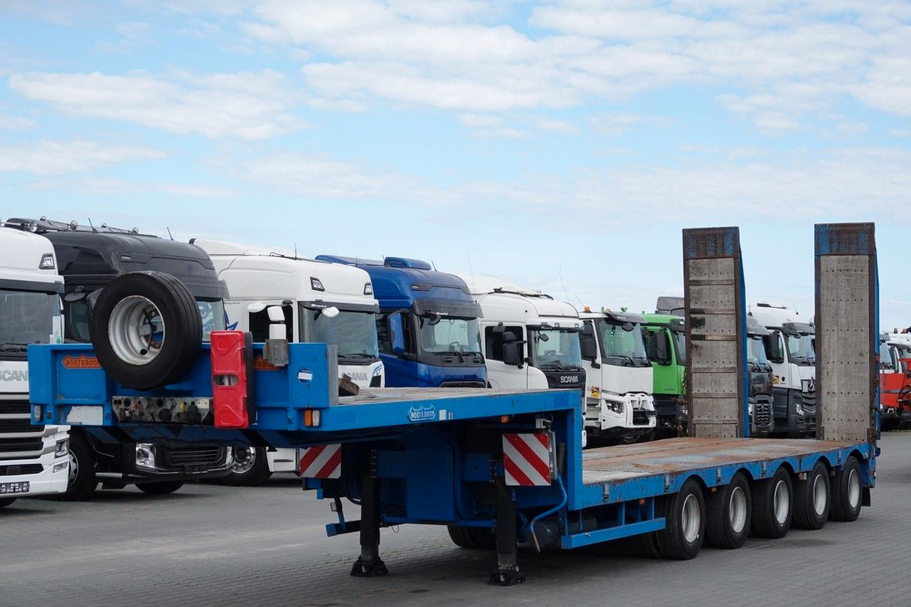 Nooteboom NISKOPODWOZIE / DMC: 80 000 KG / 5 OSI / SKRĘTNE - Nedbygget platform sættevogn: billede 4 Nooteboom NISKOPODWOZIE / DMC: 80 000 KG / 5 OSI / SKRĘTNE - Nedbygget platform sættevogn: billede 4