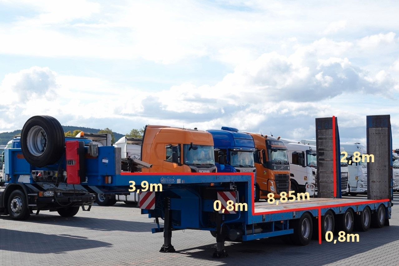 Nooteboom NISKOPODWOZIE / DMC: 80 000 KG / 5 OSI / SKRĘTNE - Nedbygget platform sættevogn: billede 2 Nooteboom NISKOPODWOZIE / DMC: 80 000 KG / 5 OSI / SKRĘTNE - Nedbygget platform sættevogn: billede 2