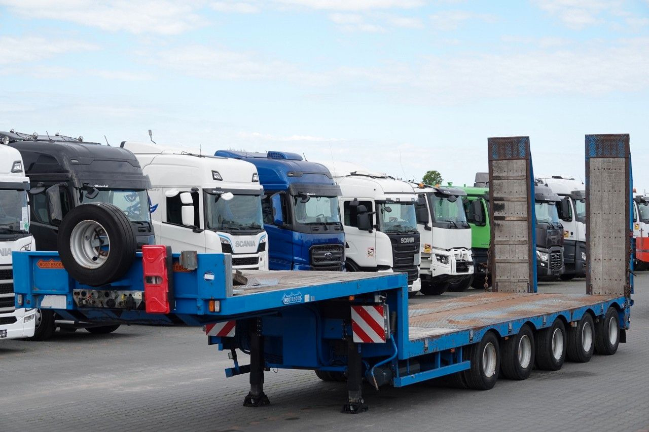 Nooteboom NISKOPODWOZIE / DMC: 80 000 KG / 5 OSI / SKRĘTNE - Nedbygget platform sættevogn: billede 3 Nooteboom NISKOPODWOZIE / DMC: 80 000 KG / 5 OSI / SKRĘTNE - Nedbygget platform sættevogn: billede 3