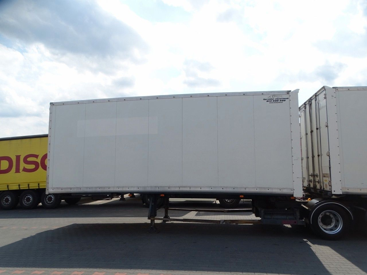Samro JUMBO VEHICULAR BOX- 7,3 M + 7,3 M/KOFFER TANDEM - Varevogn sættevogn: billede 3 Samro JUMBO VEHICULAR BOX- 7,3 M + 7,3 M/KOFFER TANDEM - Varevogn sættevogn: billede 3