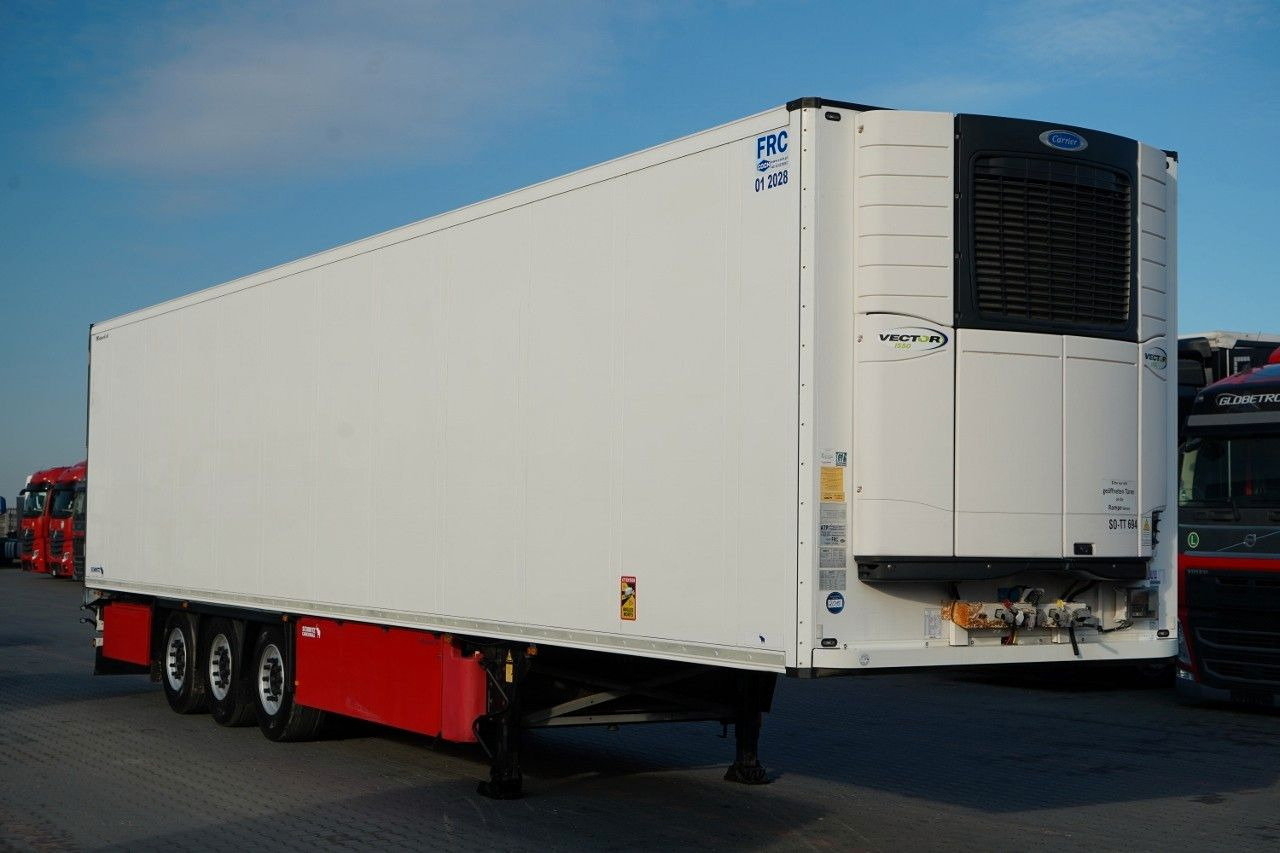 Schmitz Cargobull CHŁODNIA / CARRIER VECTOR 1550 / OŚ PODNOSZONA / - Kølevogn sættevogn: billede 1 Schmitz Cargobull CHŁODNIA / CARRIER VECTOR 1550 / OŚ PODNOSZONA / - Kølevogn sættevogn: billede 1