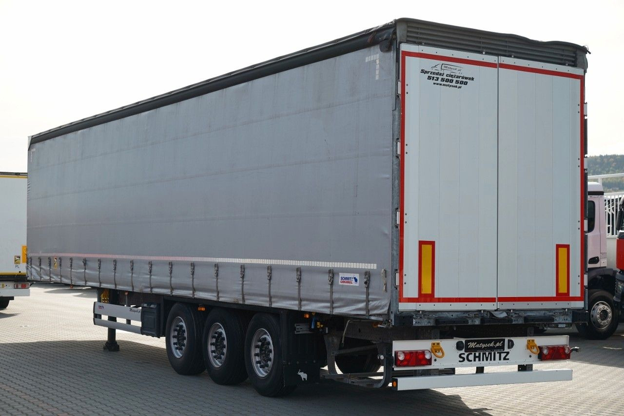 Gardintrailer Schmitz Cargobull / FIRANKA / STANDARD / OŚ PODNOSZONA / DACH PODN: billede 6