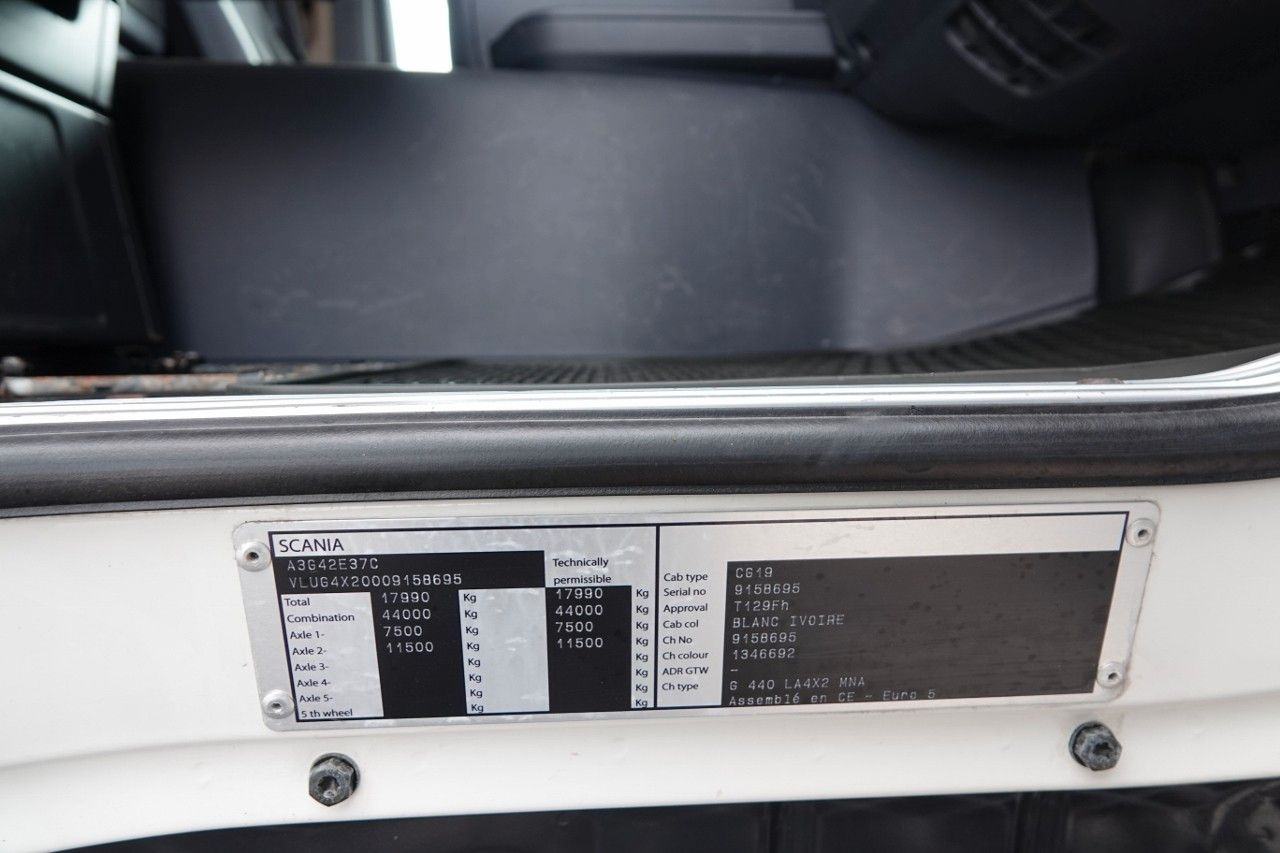 Trækker Scania G 440 / RETARDER / ALUFELGI / SPROWADZONA: billede 18