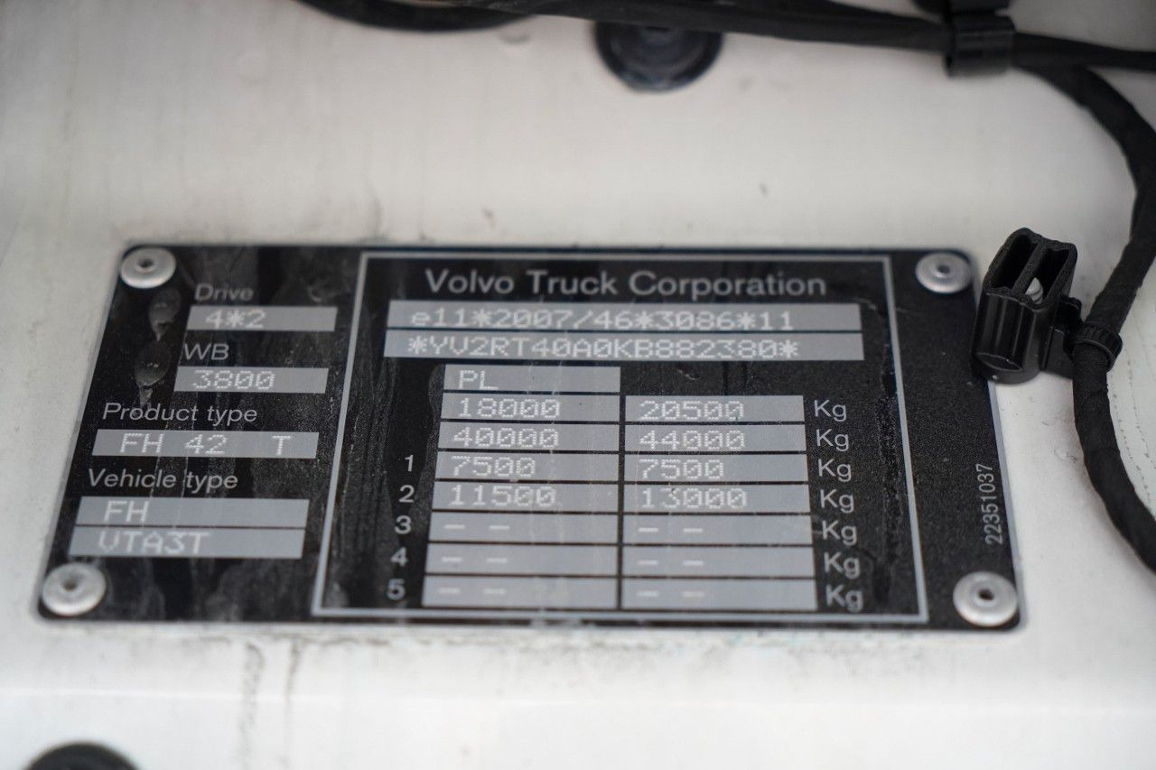 Leje en  Volvo FH 500 / STANDARD / 2018 Volvo FH 500 / STANDARD / 2018: billede 37