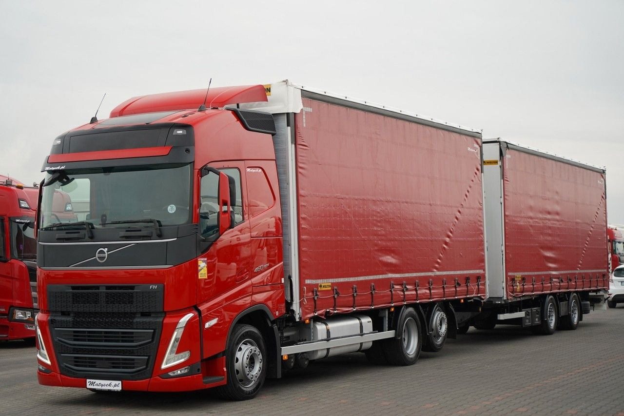 Volvo FH 460 / ZESTAW TANDEM / 120 M3 / PRZEJAZDOWY / - Lastbil med presenning: billede 2 Volvo FH 460 / ZESTAW TANDEM / 120 M3 / PRZEJAZDOWY / - Lastbil med presenning: billede 2