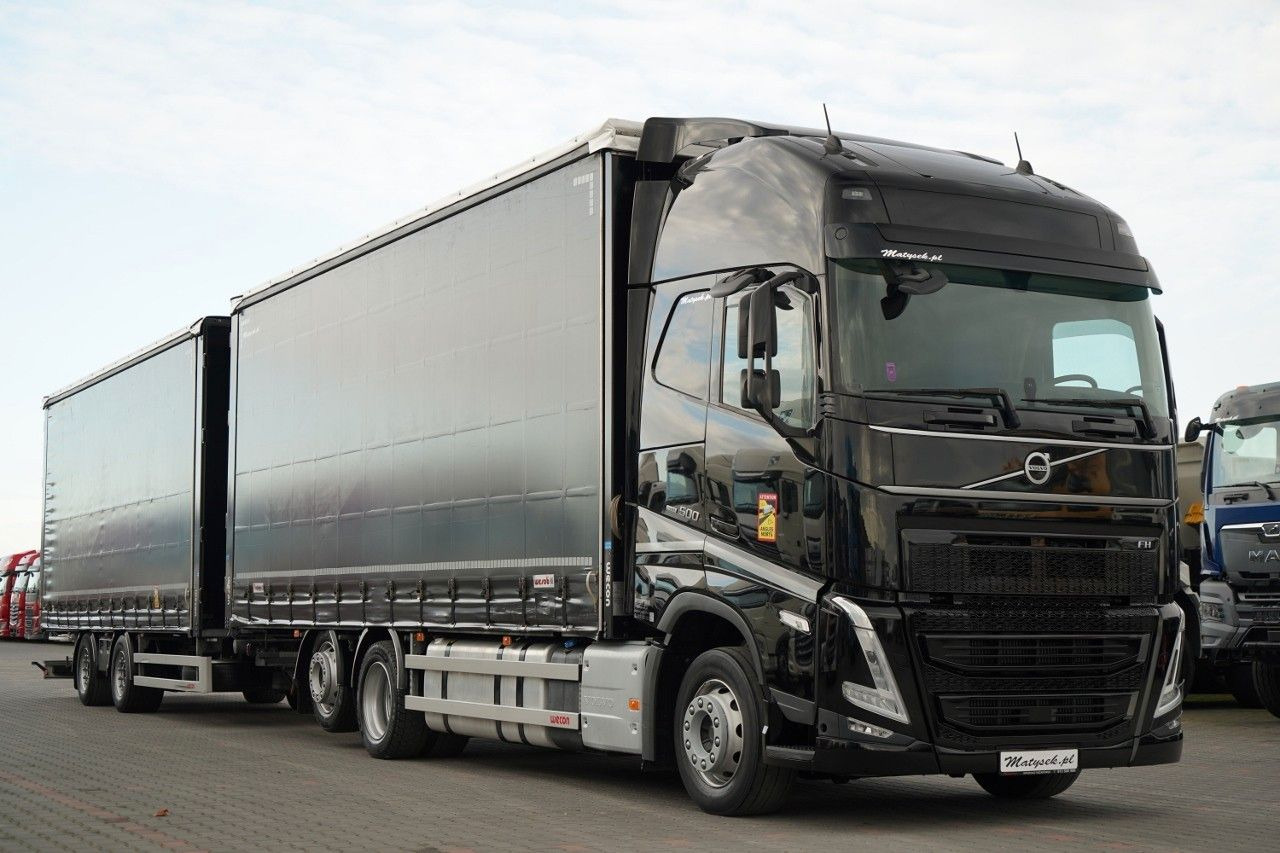 Volvo FH 500 / I-SAVE / XL / ZESTAW TANDEM PRZEJAZDOWY - Lastbil med presenning: billede 4 Volvo FH 500 / I-SAVE / XL / ZESTAW TANDEM PRZEJAZDOWY - Lastbil med presenning: billede 4