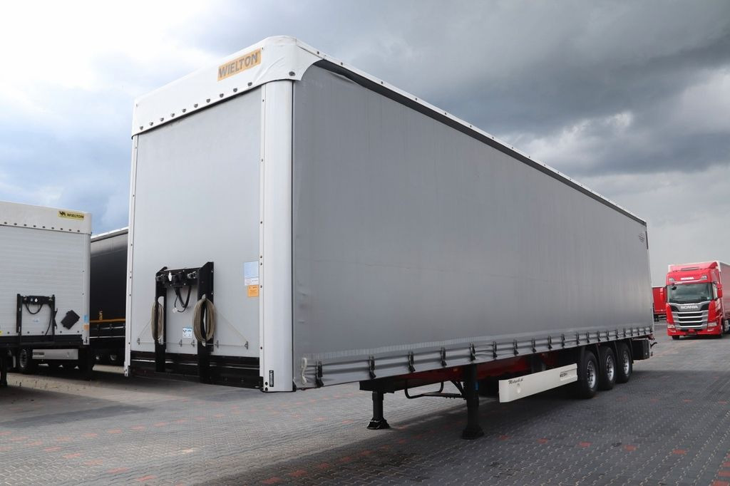 Wielton CURTAINSIDER/MEGA /COILMULD - 9M/LIFT AXLE/ SAF - Gardintrailer: billede 2 Wielton CURTAINSIDER/MEGA /COILMULD - 9M/LIFT AXLE/ SAF - Gardintrailer: billede 2