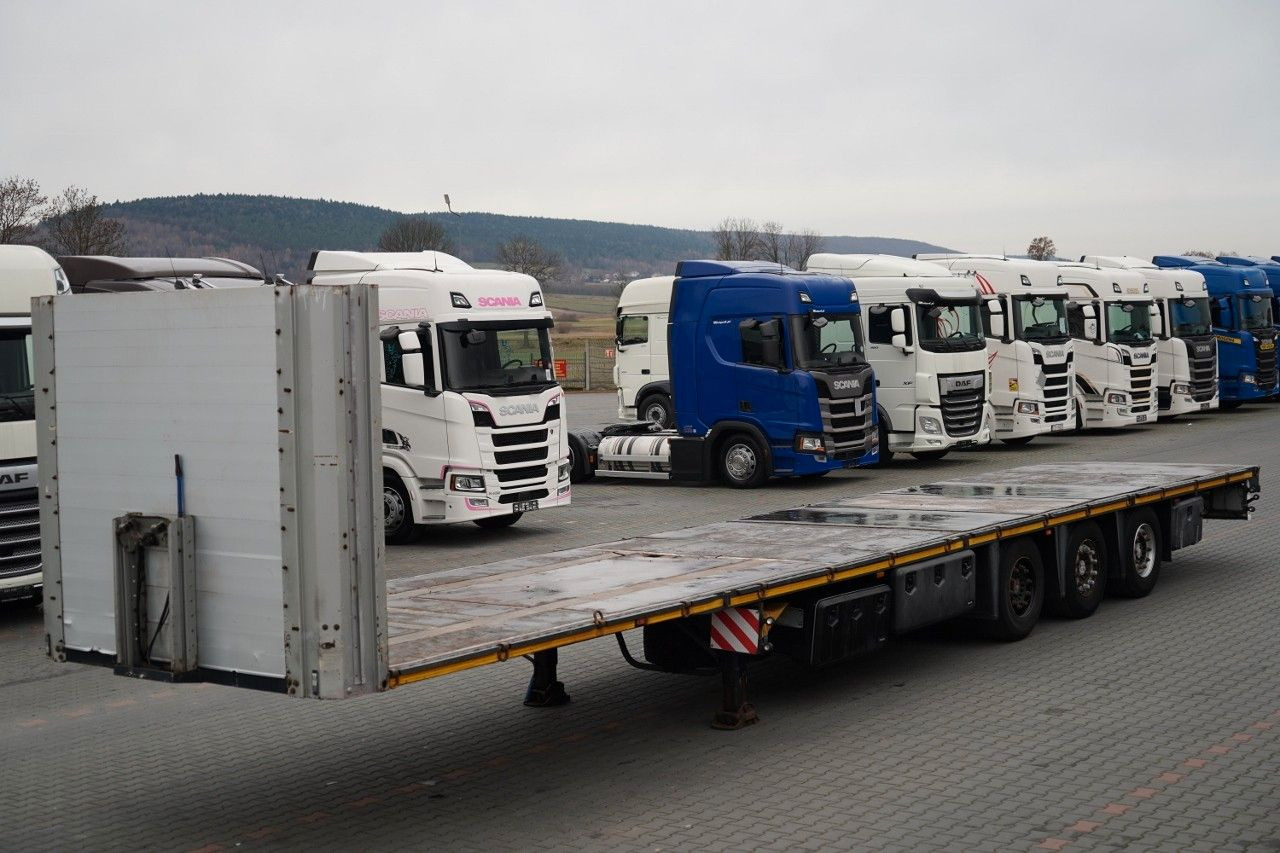 ZASŁAW PLATFORMA NISKOPODWOZIOWA + HAKI PODKONTENERY - Åben sættevogn: billede 4 ZASŁAW PLATFORMA NISKOPODWOZIOWA + HAKI PODKONTENERY - Åben sættevogn: billede 4