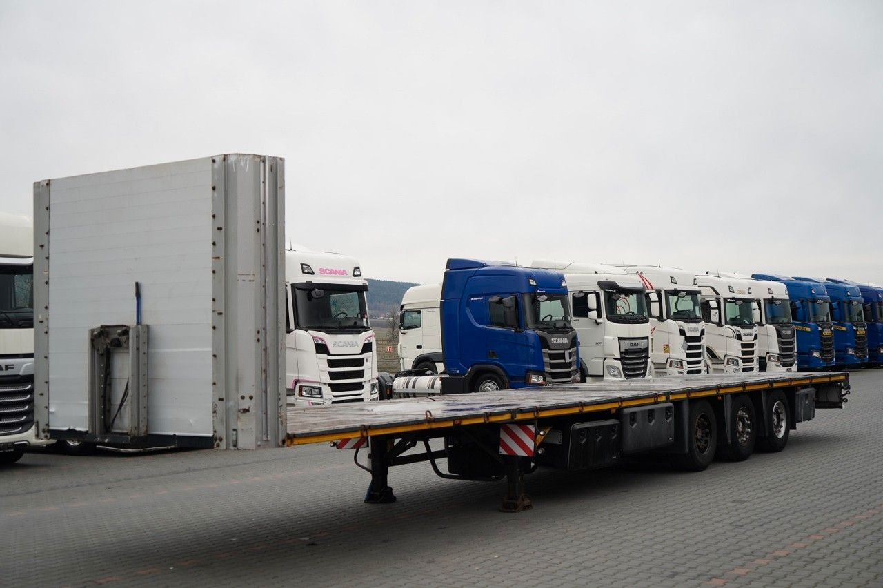 ZASŁAW PLATFORMA NISKOPODWOZIOWA + HAKI PODKONTENERY - Åben sættevogn: billede 5 ZASŁAW PLATFORMA NISKOPODWOZIOWA + HAKI PODKONTENERY - Åben sættevogn: billede 5