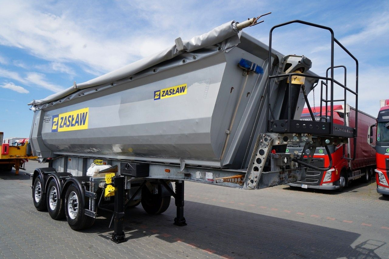 ZASŁAW WYWROTKA 27 m3 / STALOWA / HP / RYNNA / 2017 rok - Tipvogn sættevogn: billede 2 ZASŁAW WYWROTKA 27 m3 / STALOWA / HP / RYNNA / 2017 rok - Tipvogn sættevogn: billede 2